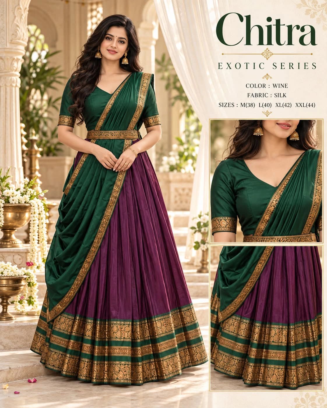 Cotton Silk Lehenga