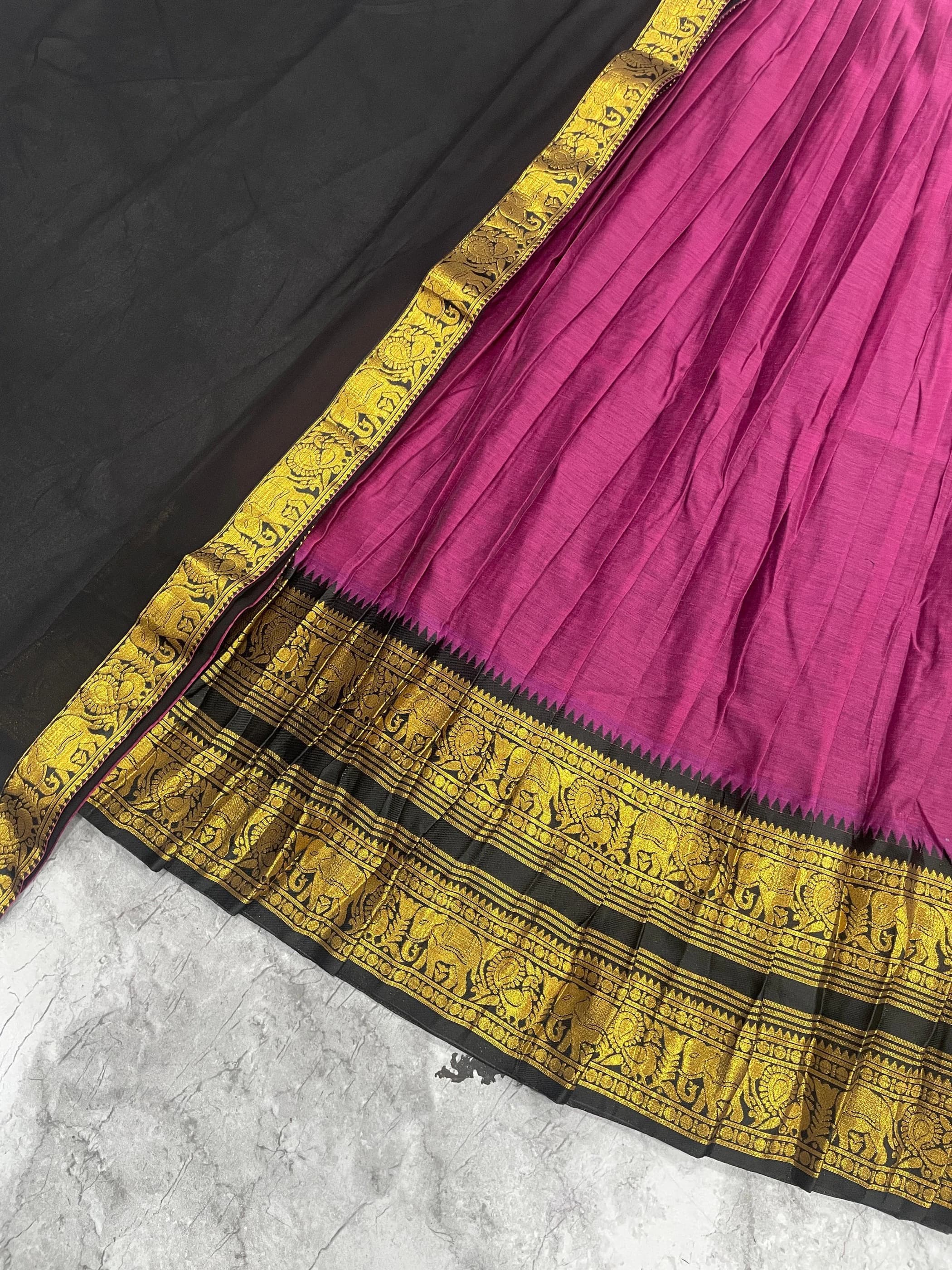 Kanci Cotton Silk Lehenga Set