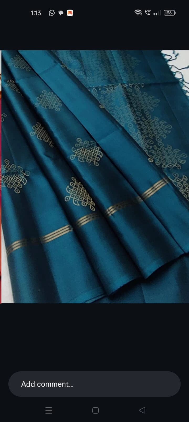 Soft Silk Saree with Blouse