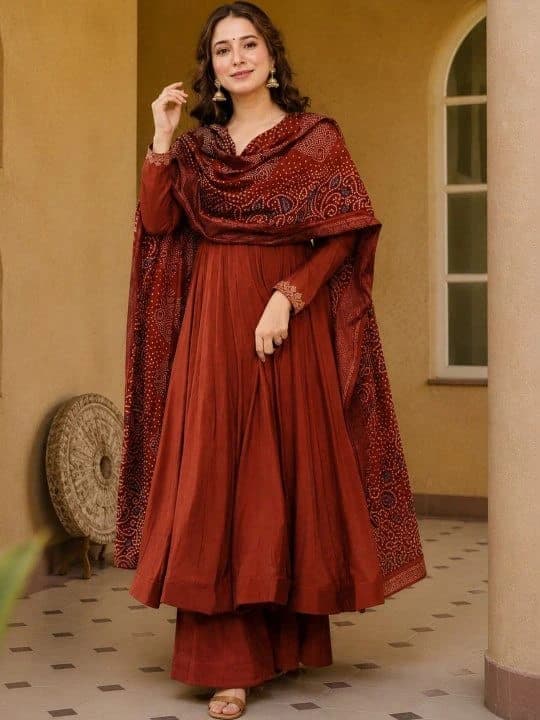 Viscose Kurti Dupatta Set