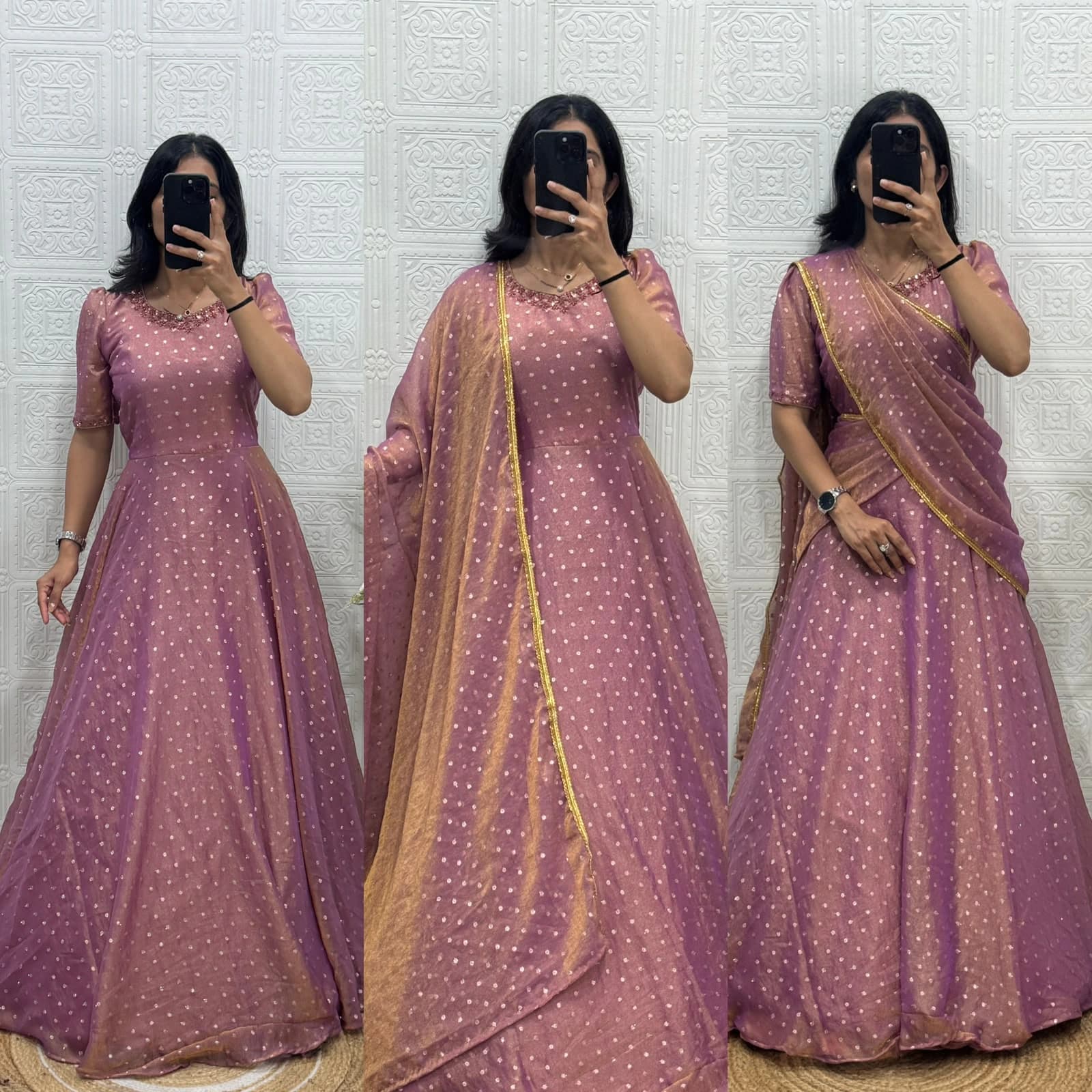 NC Moss Butti Gown