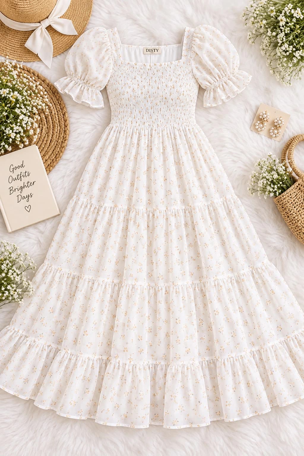 Fox Georgette Floral Dress